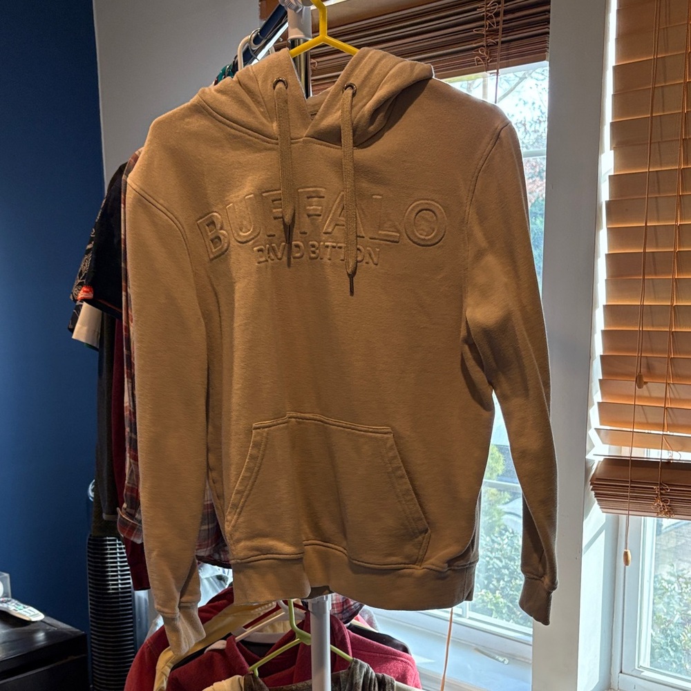 Buffalo David Bitton Beige Hoodie